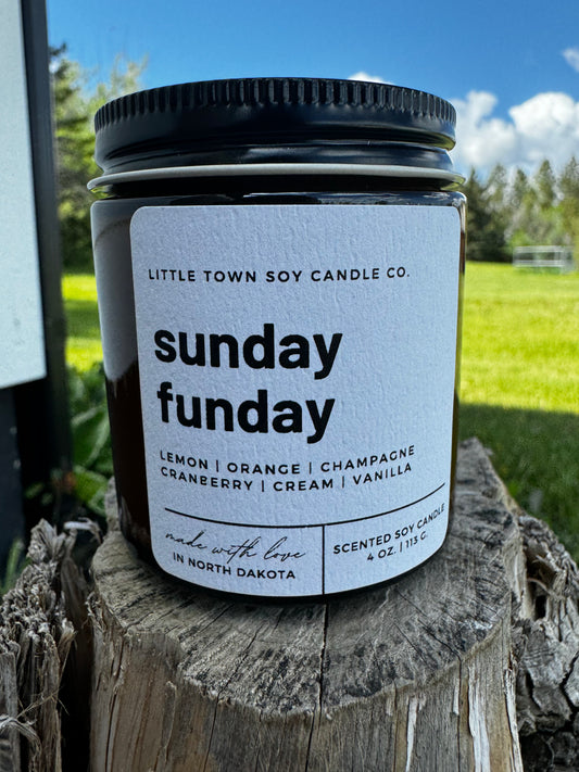 Little Town Soy Candle Co. Sunday Funday