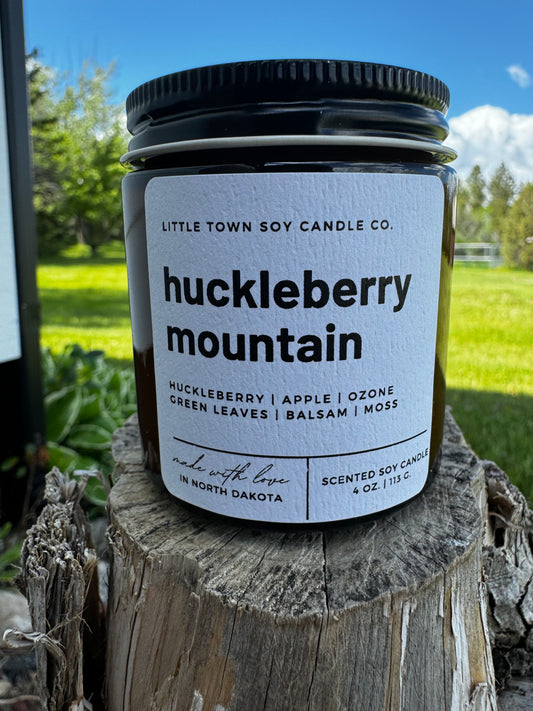 Little Town Soy Candle Co. Huckleberry Mountain