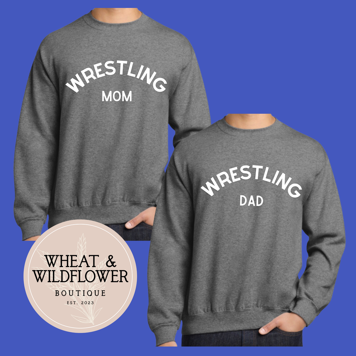 Preorder | Wrestling Mom/Dad Crewneck