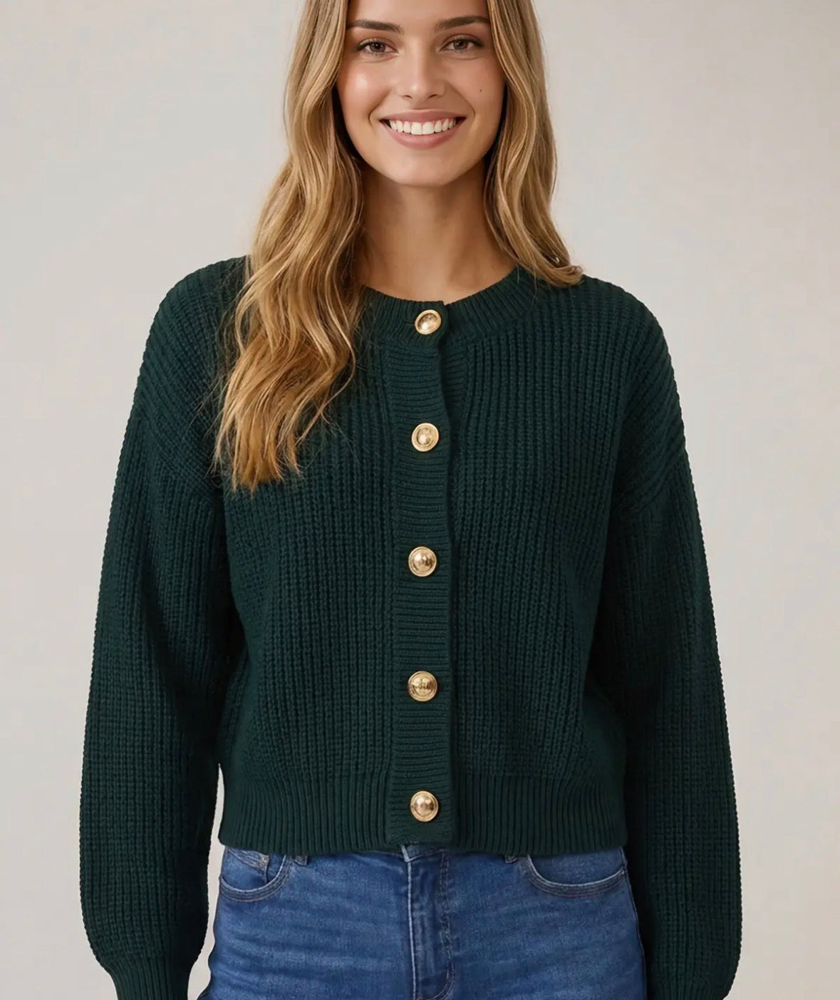 Button Front Cardigan | 100% Cotton | Multiple Colors